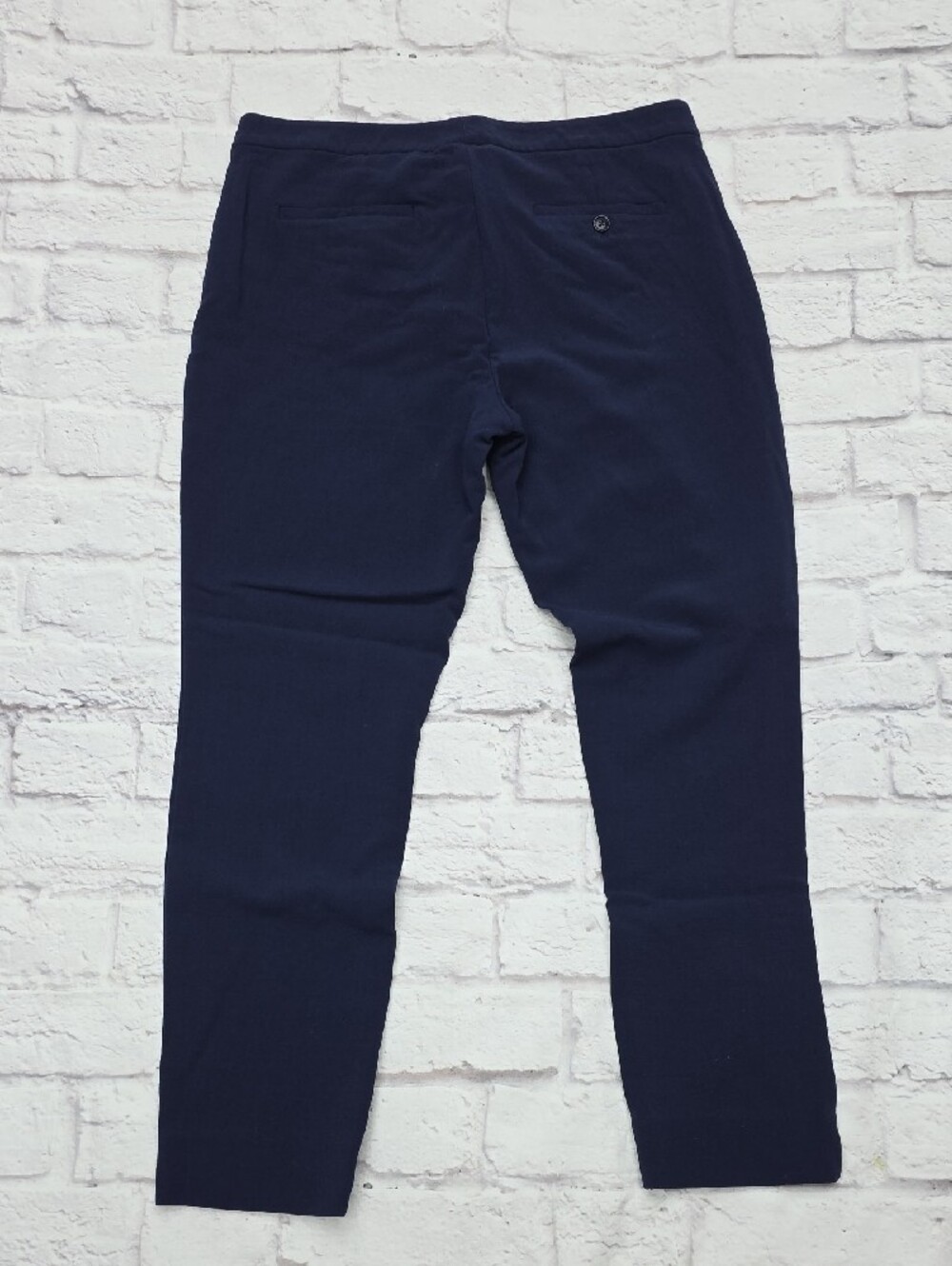 Ralph Lauren Black Label Dress Pants Sz 12(34x28) Blue Straight Wool Blend - Picture 2 of 12